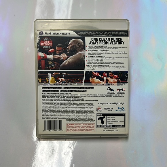 Fight night round 4 ps3 game - Picture 3 of 5